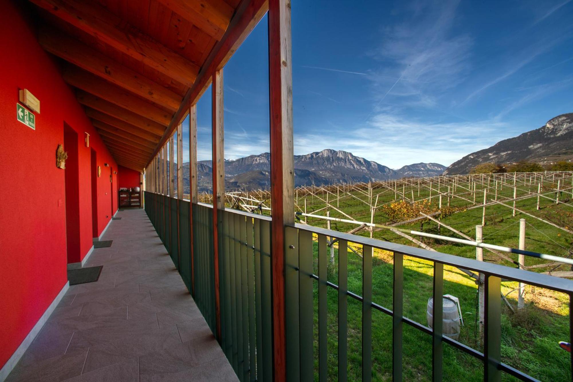 8 Grappoli Agritur Villa Trento Exteriör bild